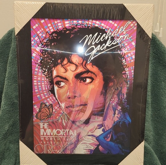 Michael Jackson 3D Hologram Picture Wrapped in Plastic - Picture 3 of 5